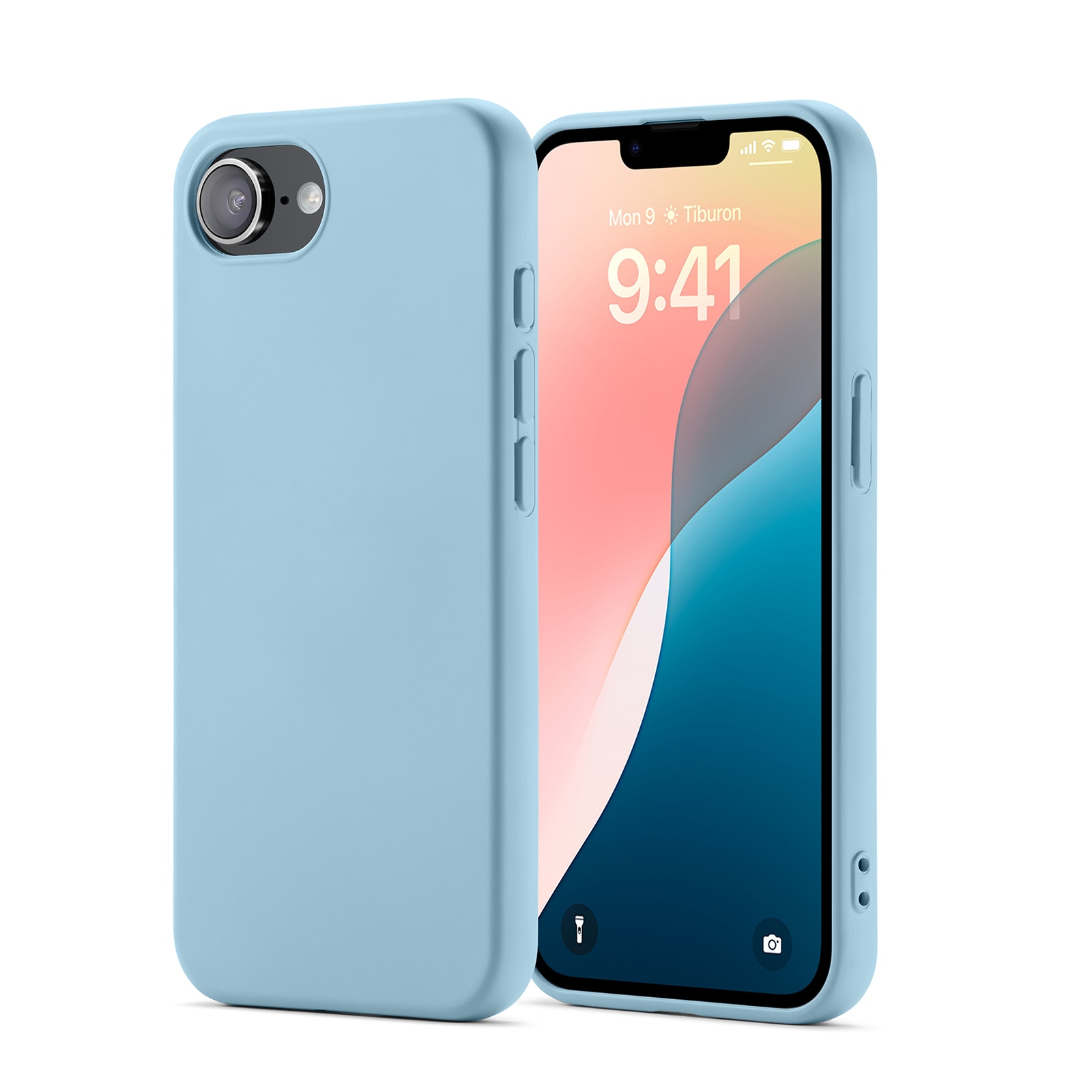 Funda TPU iPhone 16e Azul