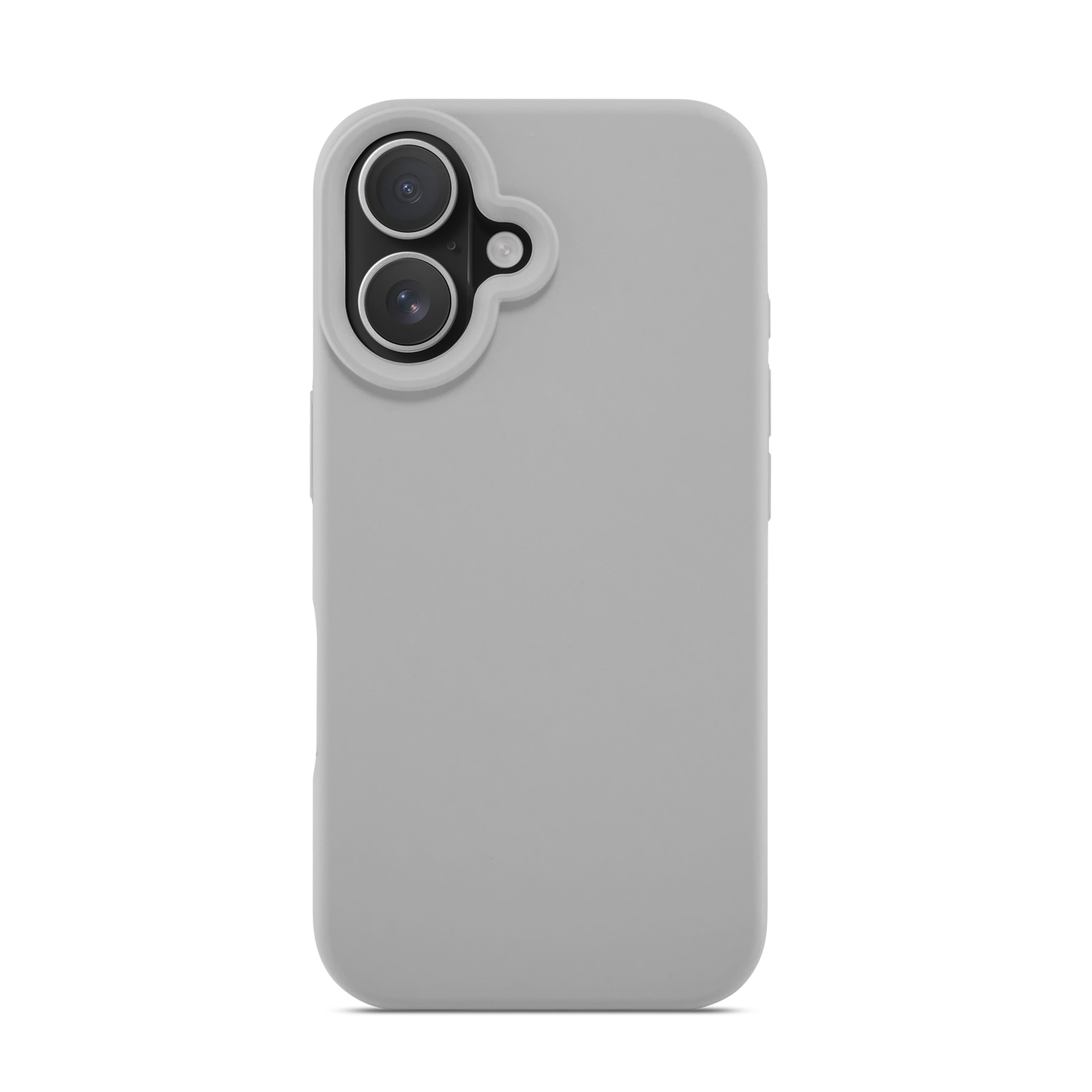 Funda de silicona Magnetic iPhone 16 Gris