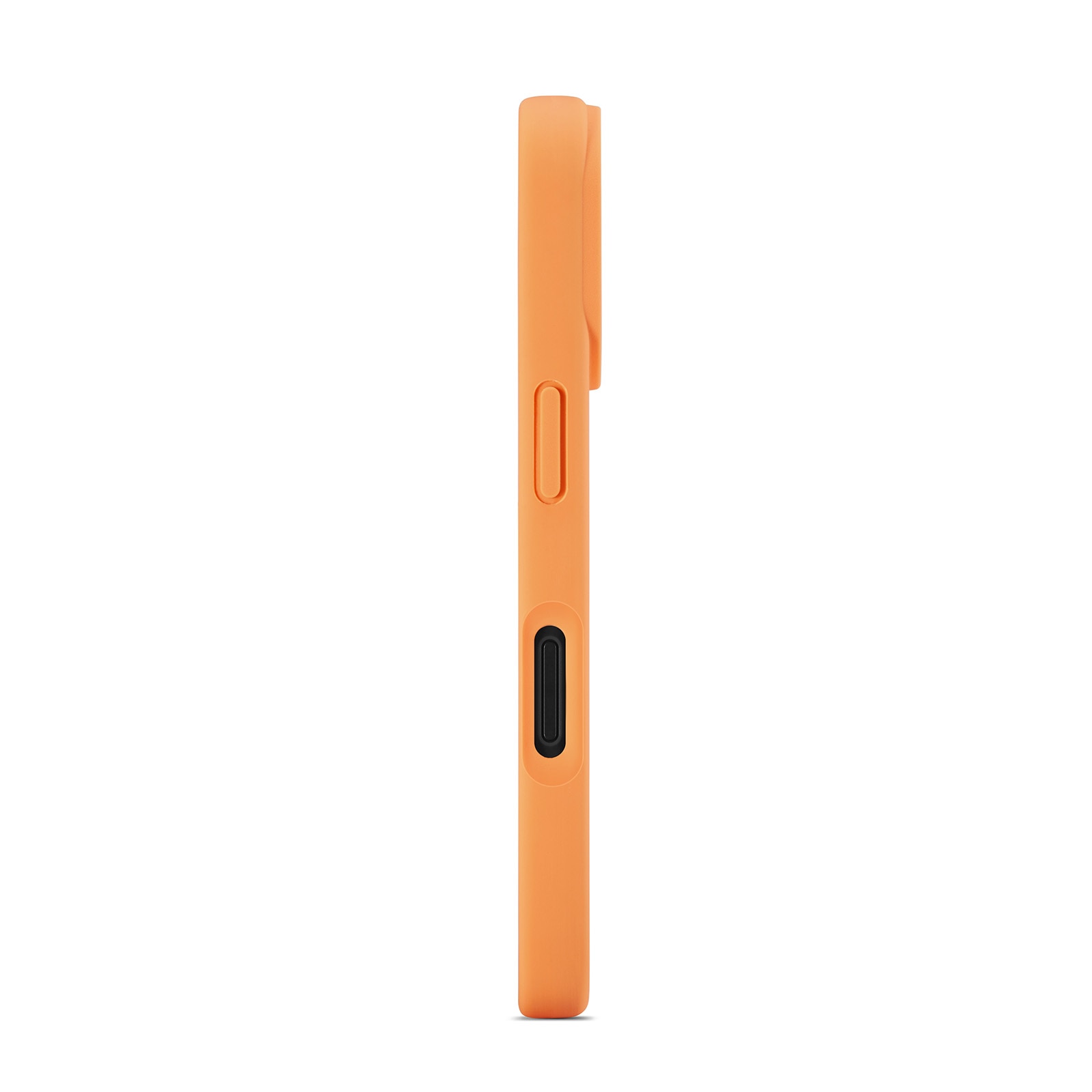 Funda de silicona Magnetic iPhone 16 Solar Orange