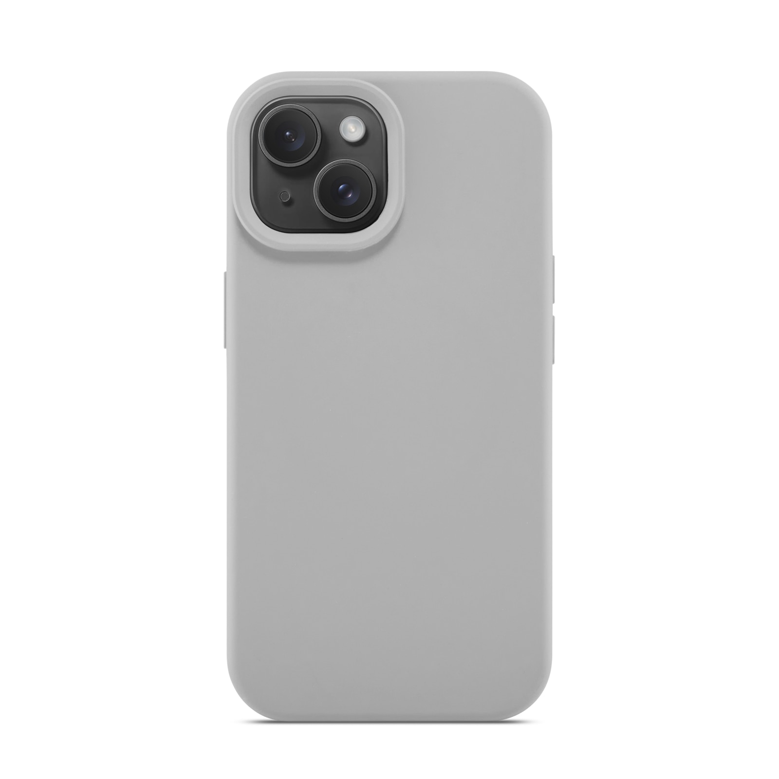 Funda de silicona Magnetic iPhone 15 Beige