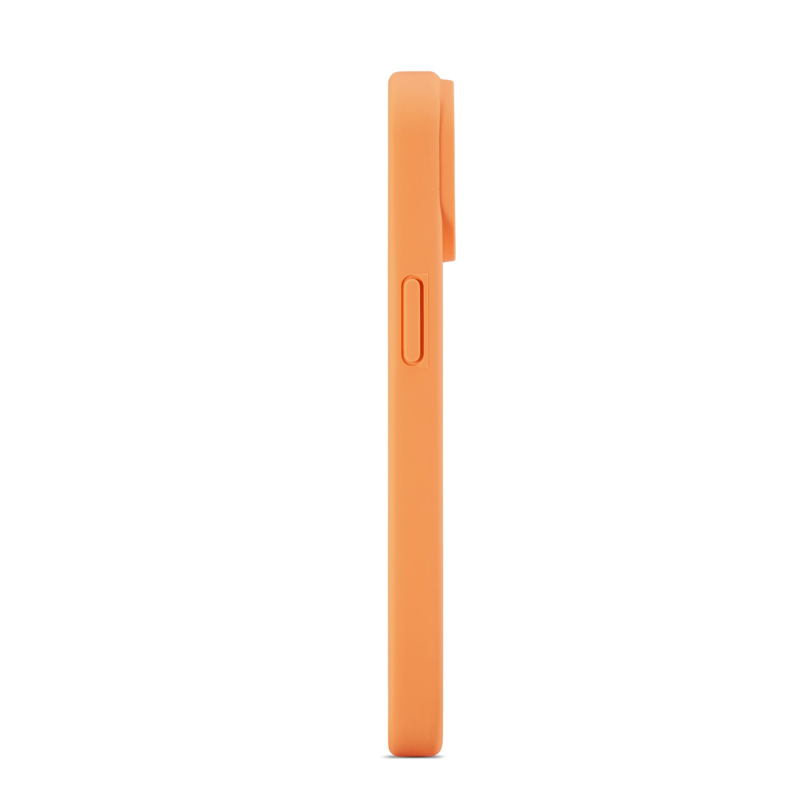 Funda de silicona Magnetic iPhone 15 Solar Orange