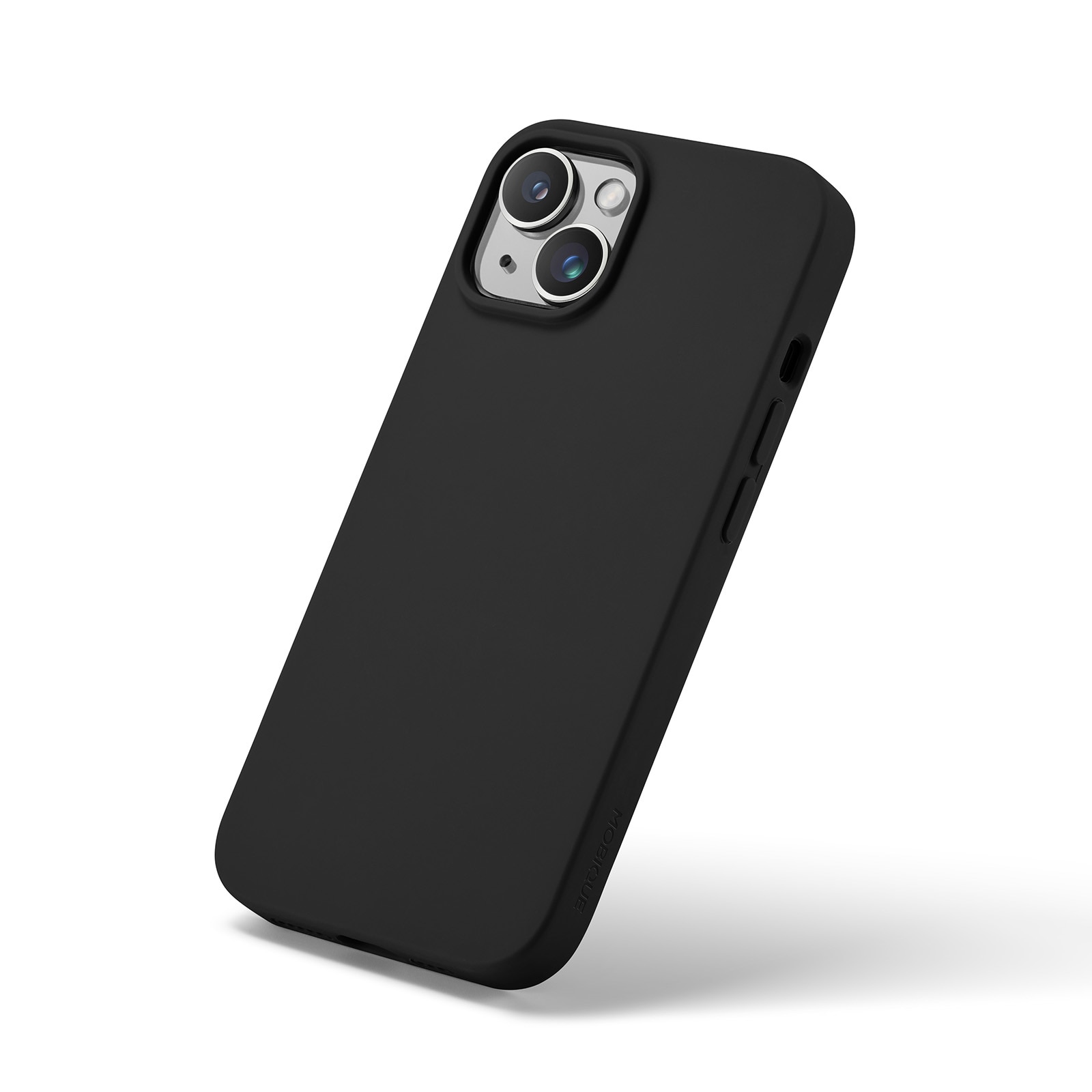 Funda de silicona Magnetic iPhone 14 Negro