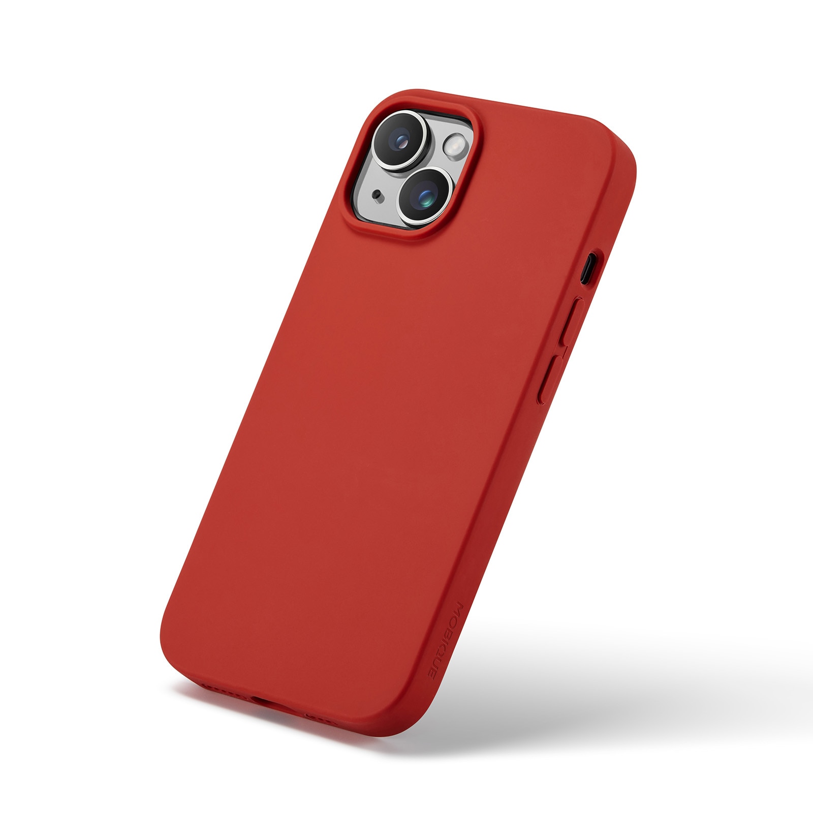 Funda de silicona Magnetic iPhone 14 Lava Red