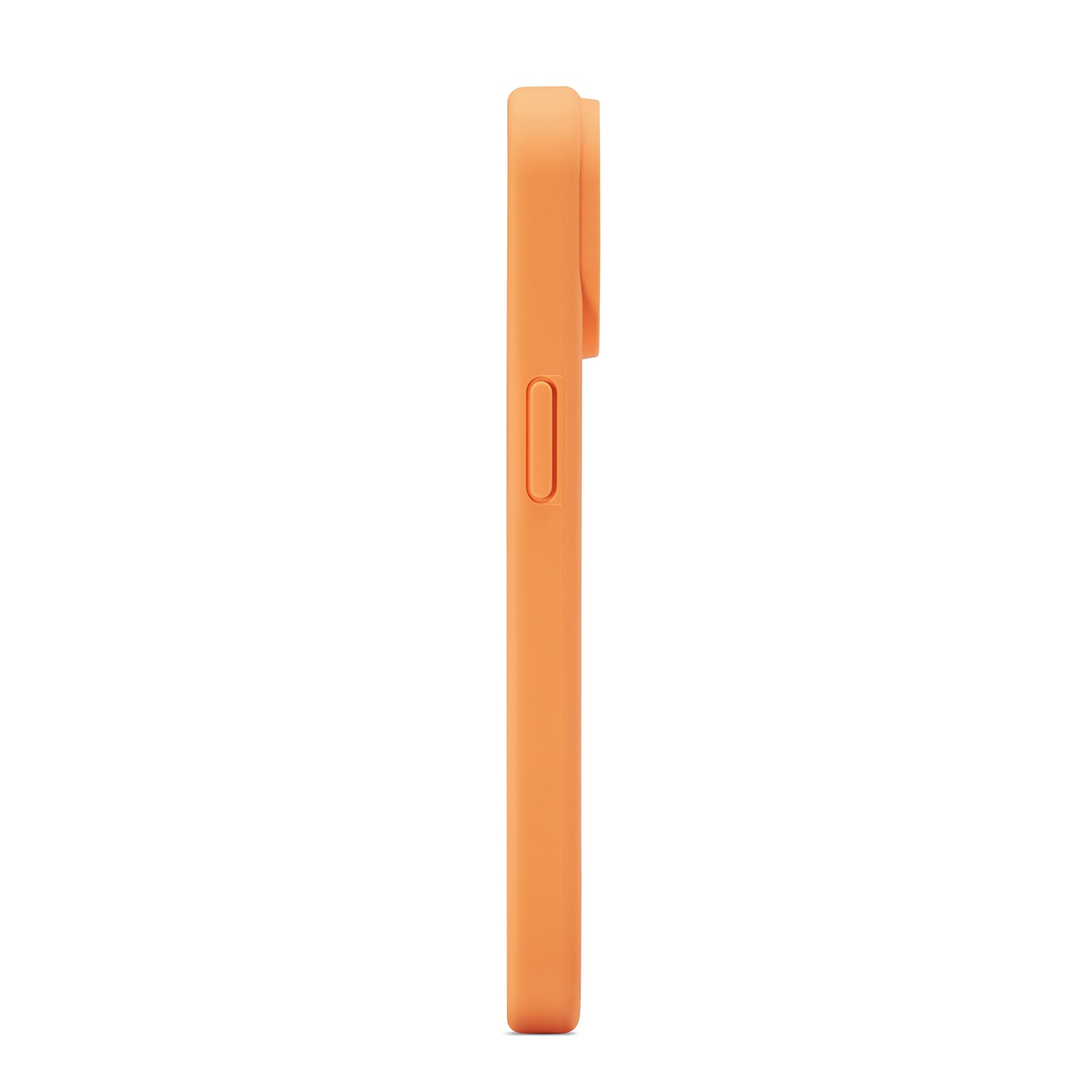 Funda de silicona Magnetic iPhone 14 Solar Orange