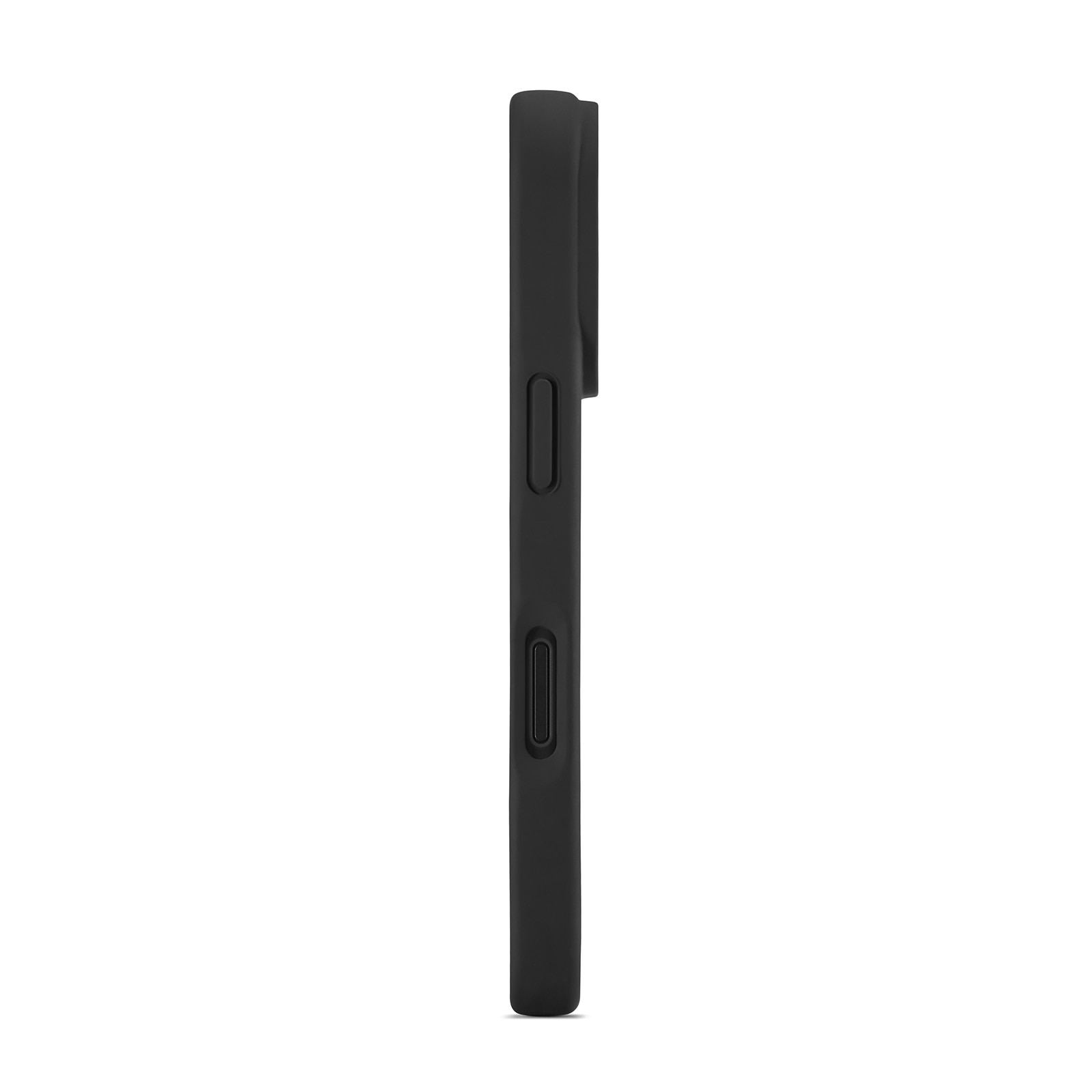 Funda de silicona Magnetic iPhone 16 Pro Negro