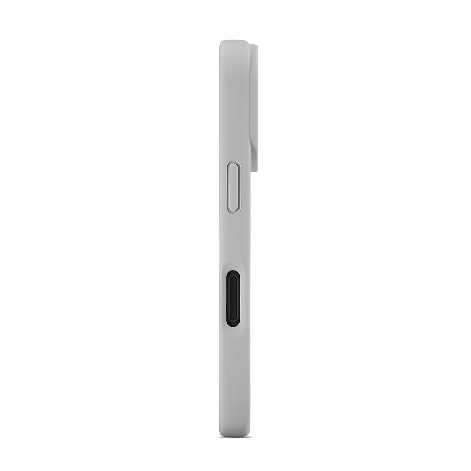 Funda de silicona Magnetic iPhone 16 Pro Gris