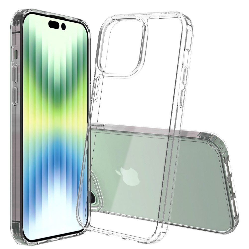 Funda híbrida para iPhone 14 Pro Max transparente