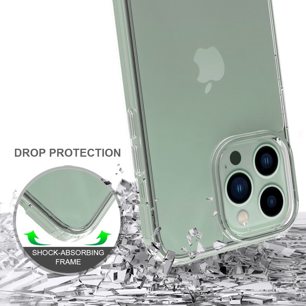 Funda híbrida para iPhone 14 Pro Max transparente