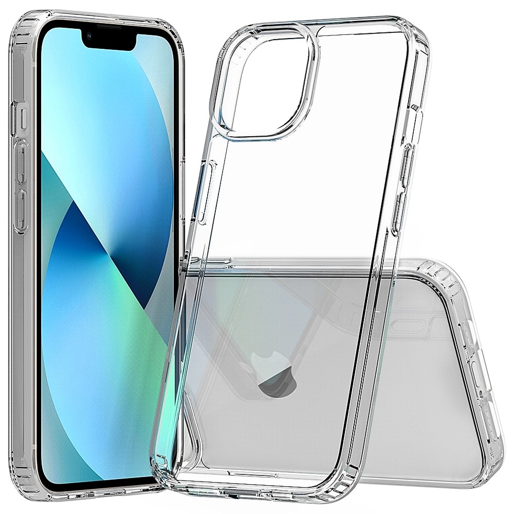 Funda híbrida para iPhone 14 transparente