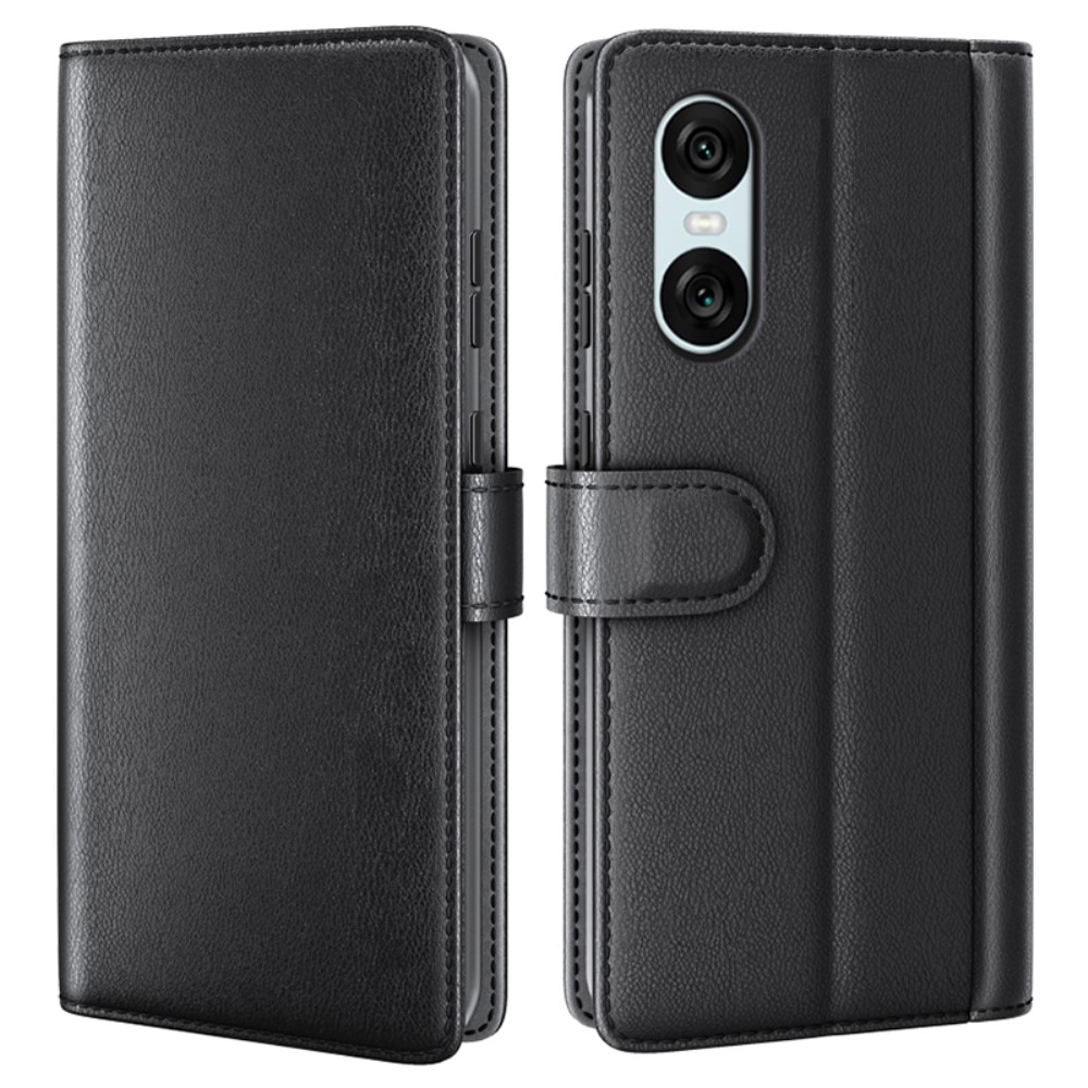 Kit para Sony Xperia 10 VI : Funda cartera y protector de pantalla