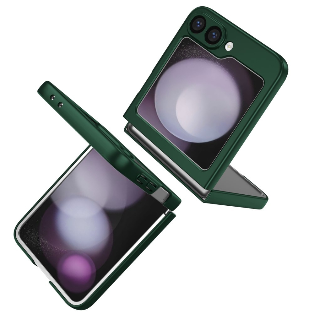 Funda magnética con porta anillos Samsung Galaxy Z Flip 6 verde