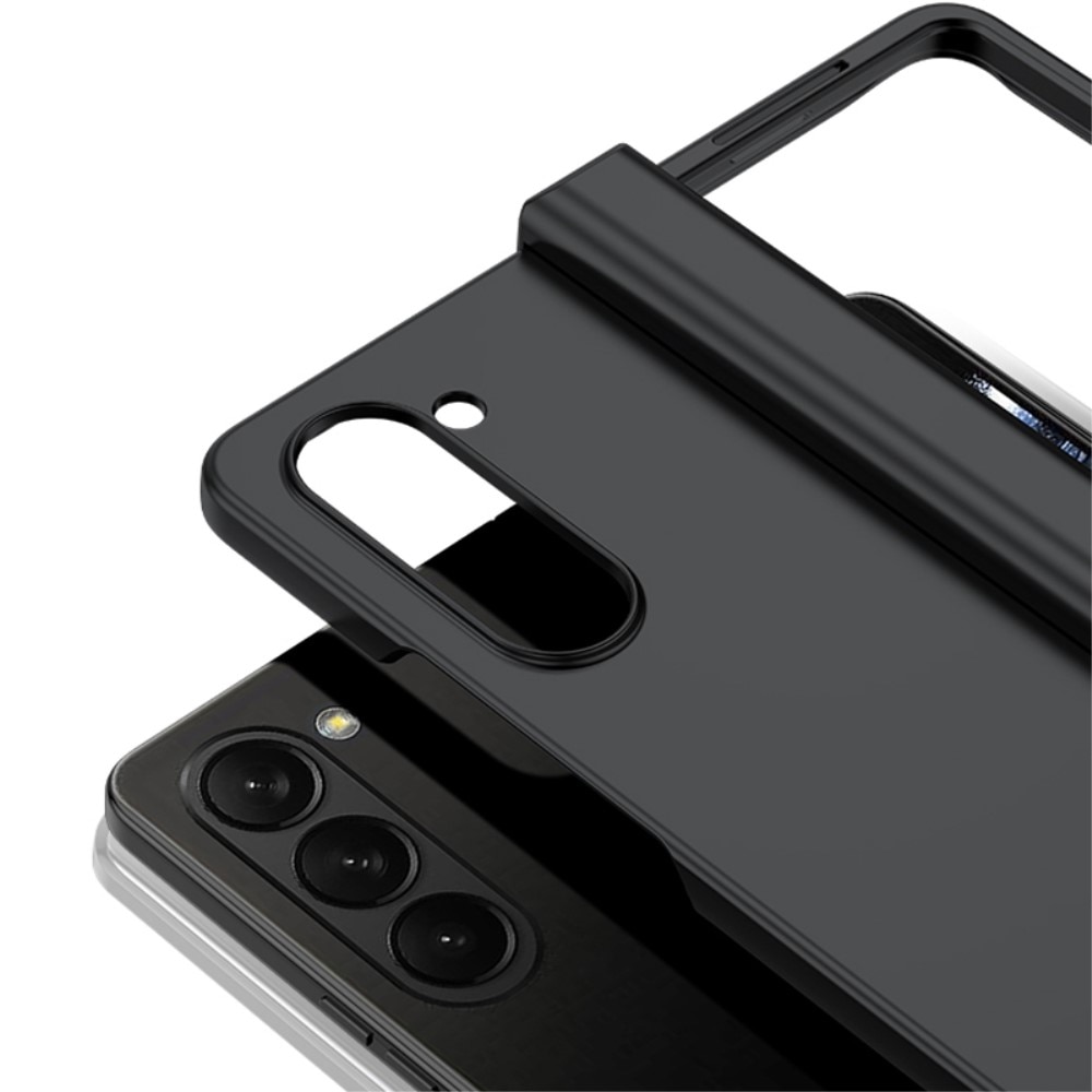 Funda rígida engomada Hinge Protection Samsung Galaxy Z Fold 6 negro