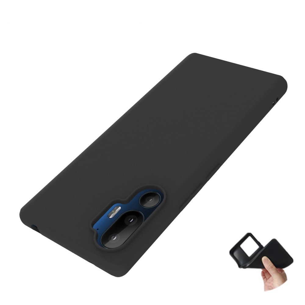 Funda TPU resistente a los golpes HTC U24 Pro Negro