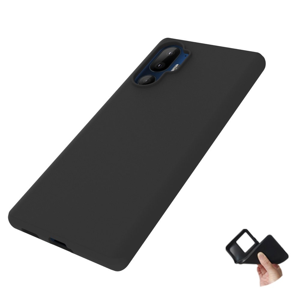 Funda TPU resistente a los golpes HTC U24 Pro Negro