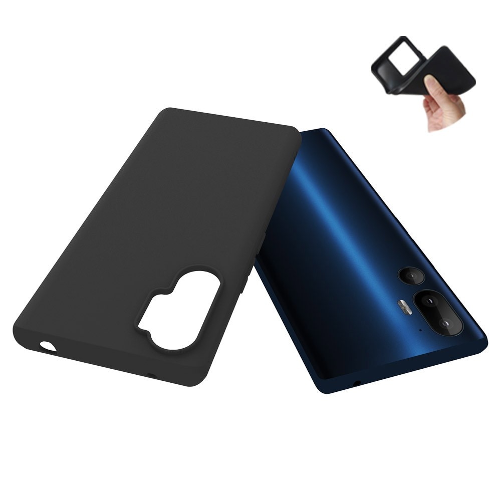 Funda TPU resistente a los golpes HTC U24 Pro Negro