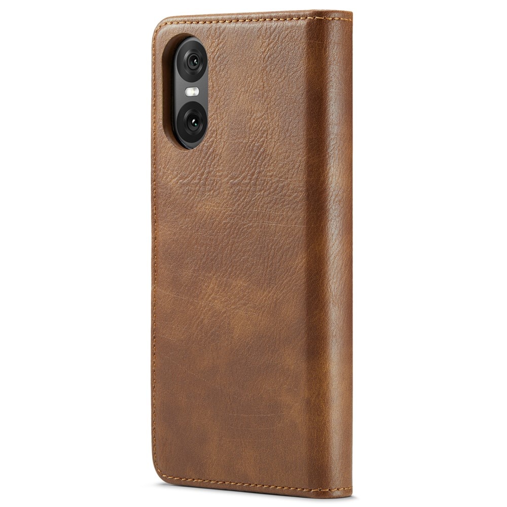 Cartera Magnet Wallet Sony Xperia 10 VI Cognac