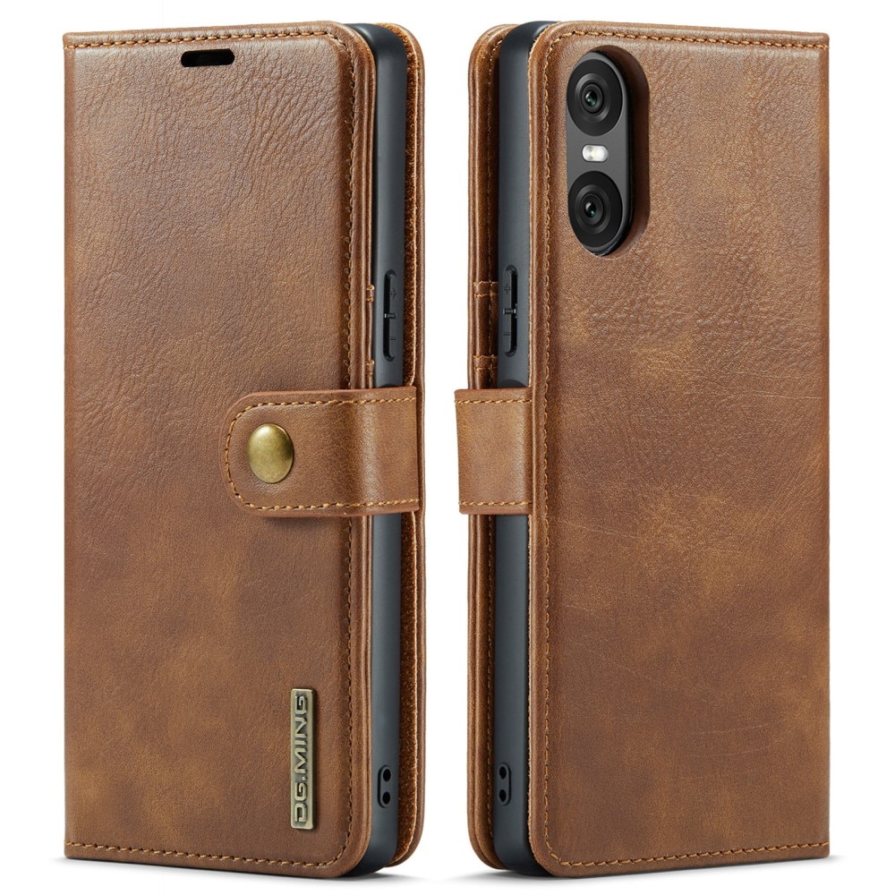 Cartera Magnet Wallet Sony Xperia 10 VI Cognac