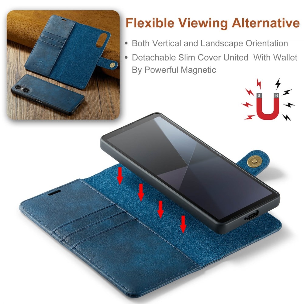 Cartera Magnet Wallet Sony Xperia 10 VI Blue