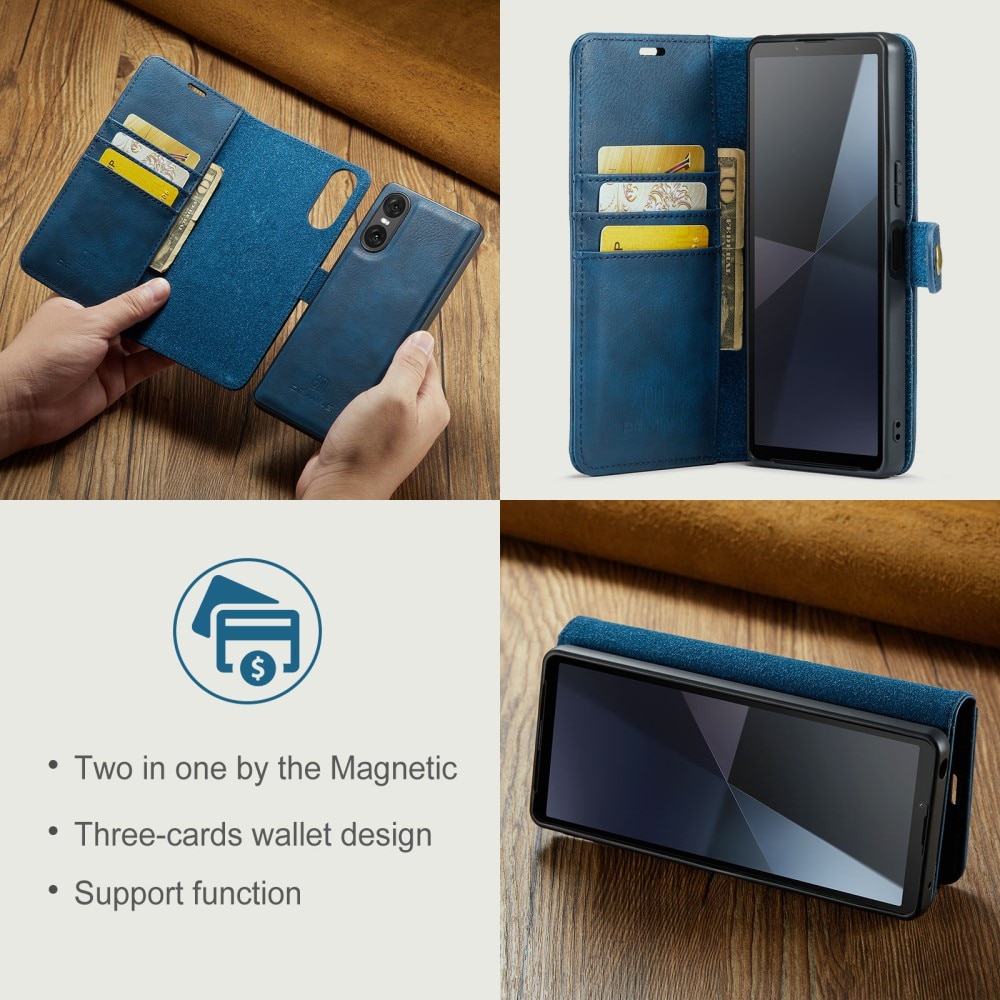 Cartera Magnet Wallet Sony Xperia 10 VI Blue