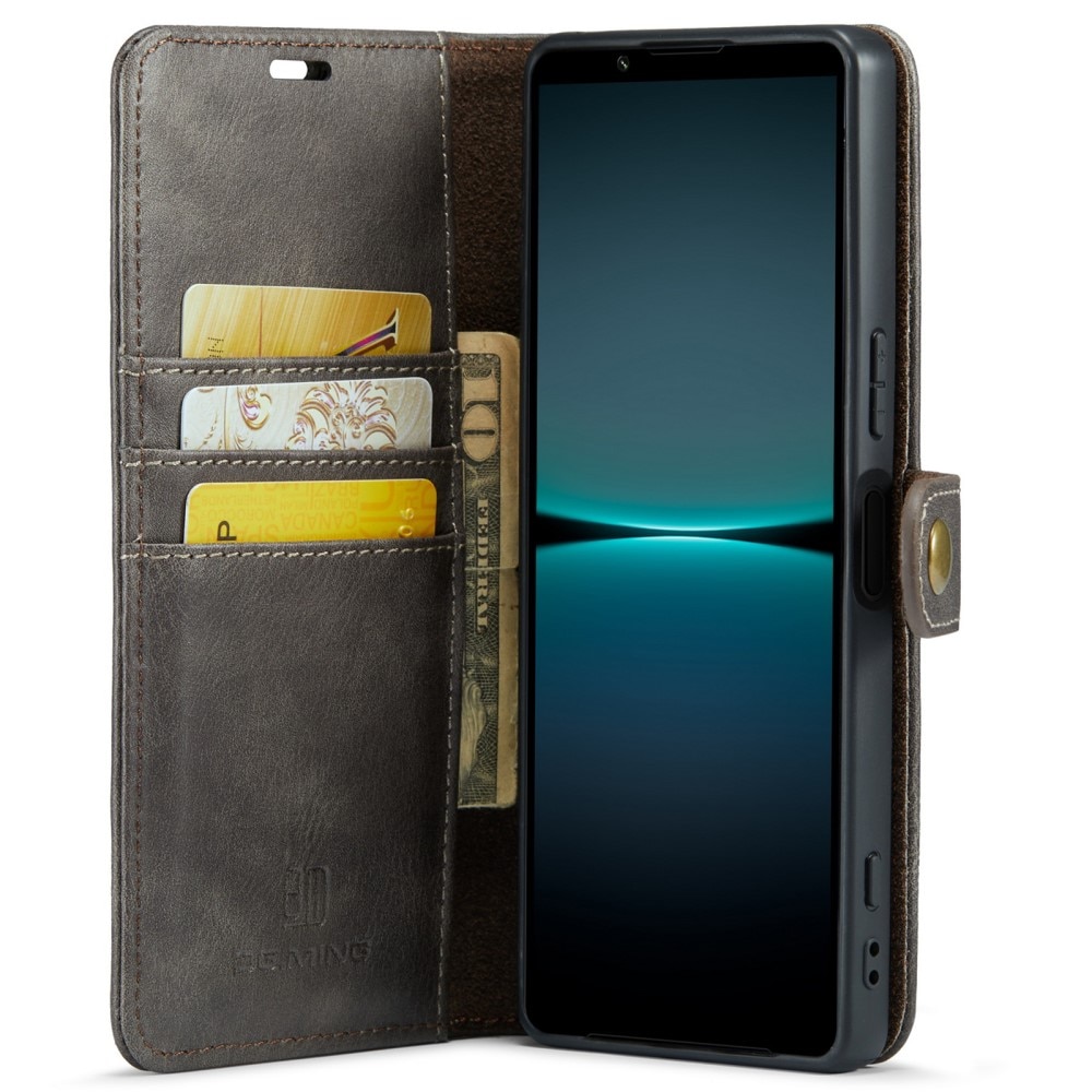 Cartera Magnet Wallet Sony Xperia 1 VI Brown