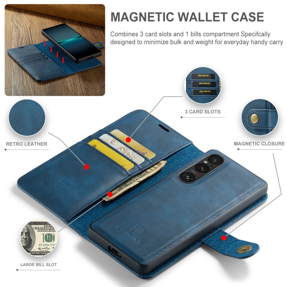 Cartera Magnet Wallet Sony Xperia 1 VI Blue