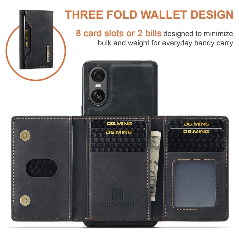 Funda Magnetic Card Slot Sony Xperia 10 VI Black