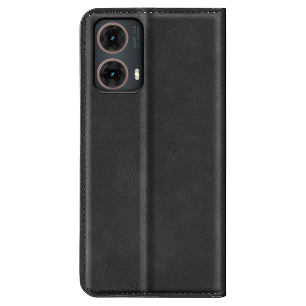 Funda delgada cartera Motorola Moto G85 negro