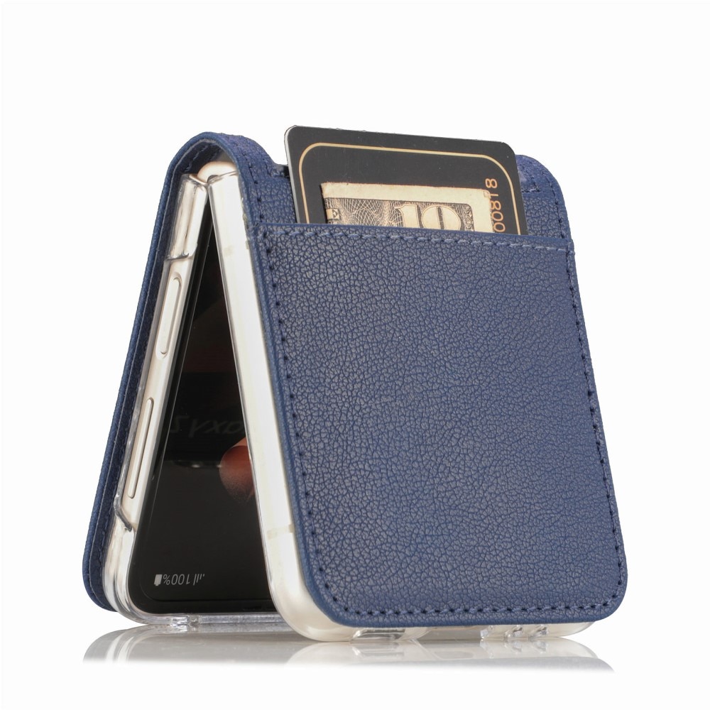 Cartera Slim Card Wallet Samsung Galaxy Z Flip 6 azul