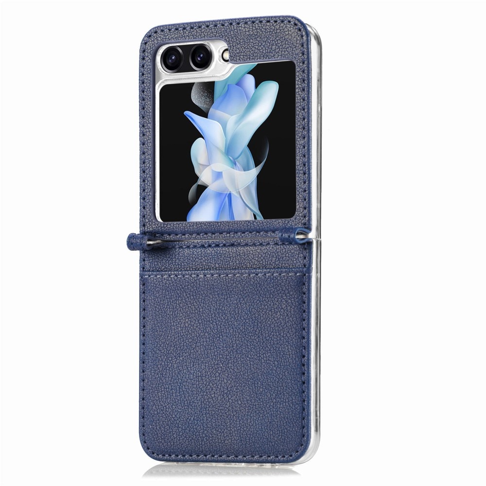 Cartera Slim Card Wallet Samsung Galaxy Z Flip 6 azul