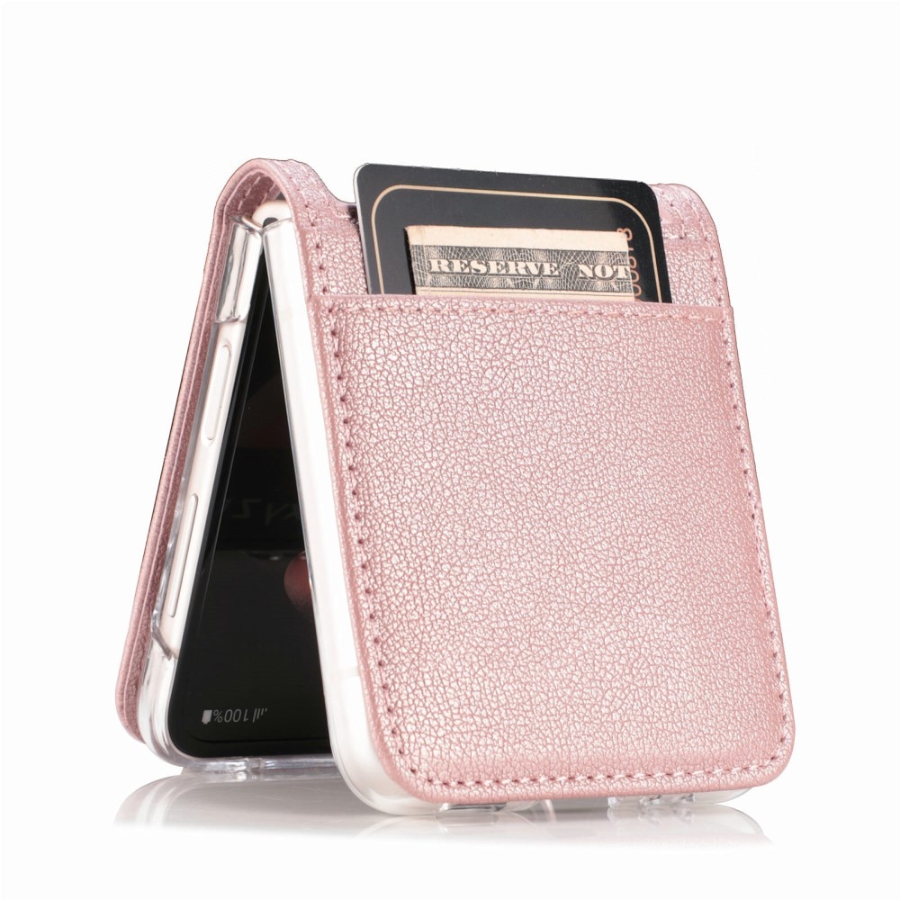 Cartera Slim Card Wallet Samsung Galaxy Z Flip 6 rosado