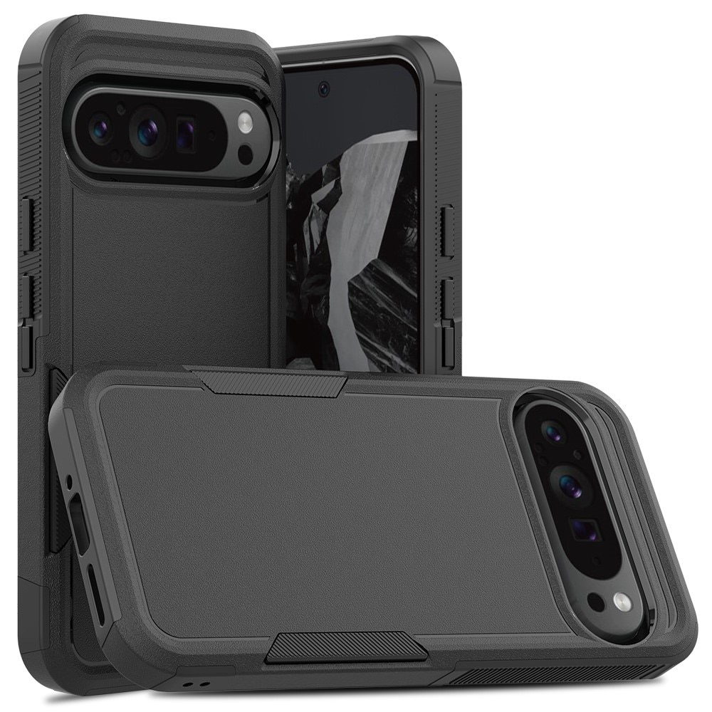 Funda híbrida Off-road Google Pixel 9 Pro XL, negro