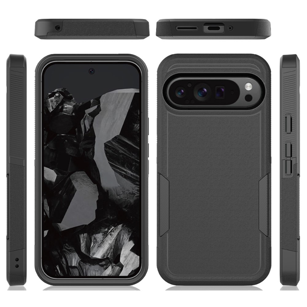 Funda híbrida Off-road Google Pixel 9 Pro XL, negro