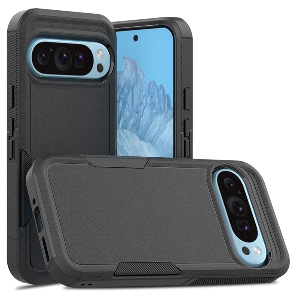 Funda híbrida Off-road Google Pixel 9 Pro, negro