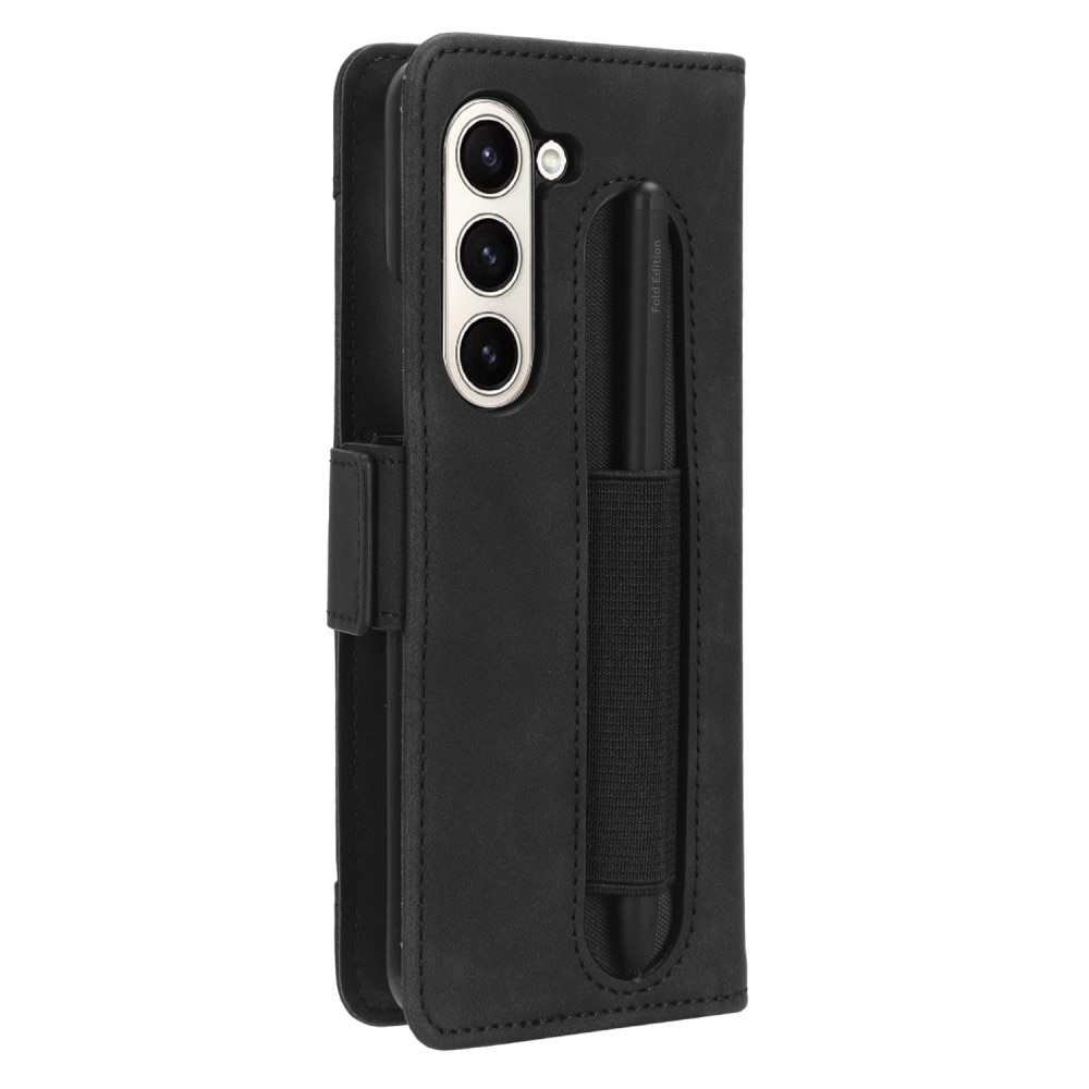 Funda multiusos con solapa con portalápices S-Pen Samsung Galaxy Z Fold 6 negro