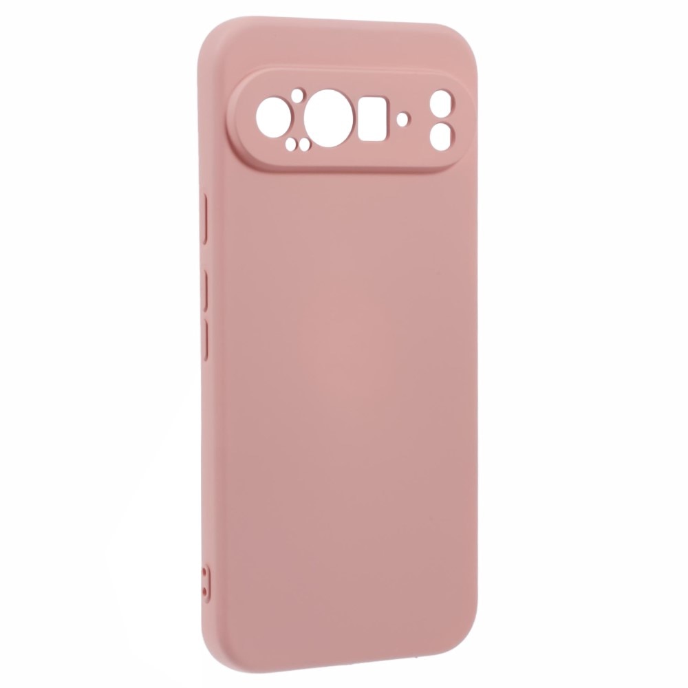 Funda TPU resistente a los golpes Google Pixel 9 Pro Rosa