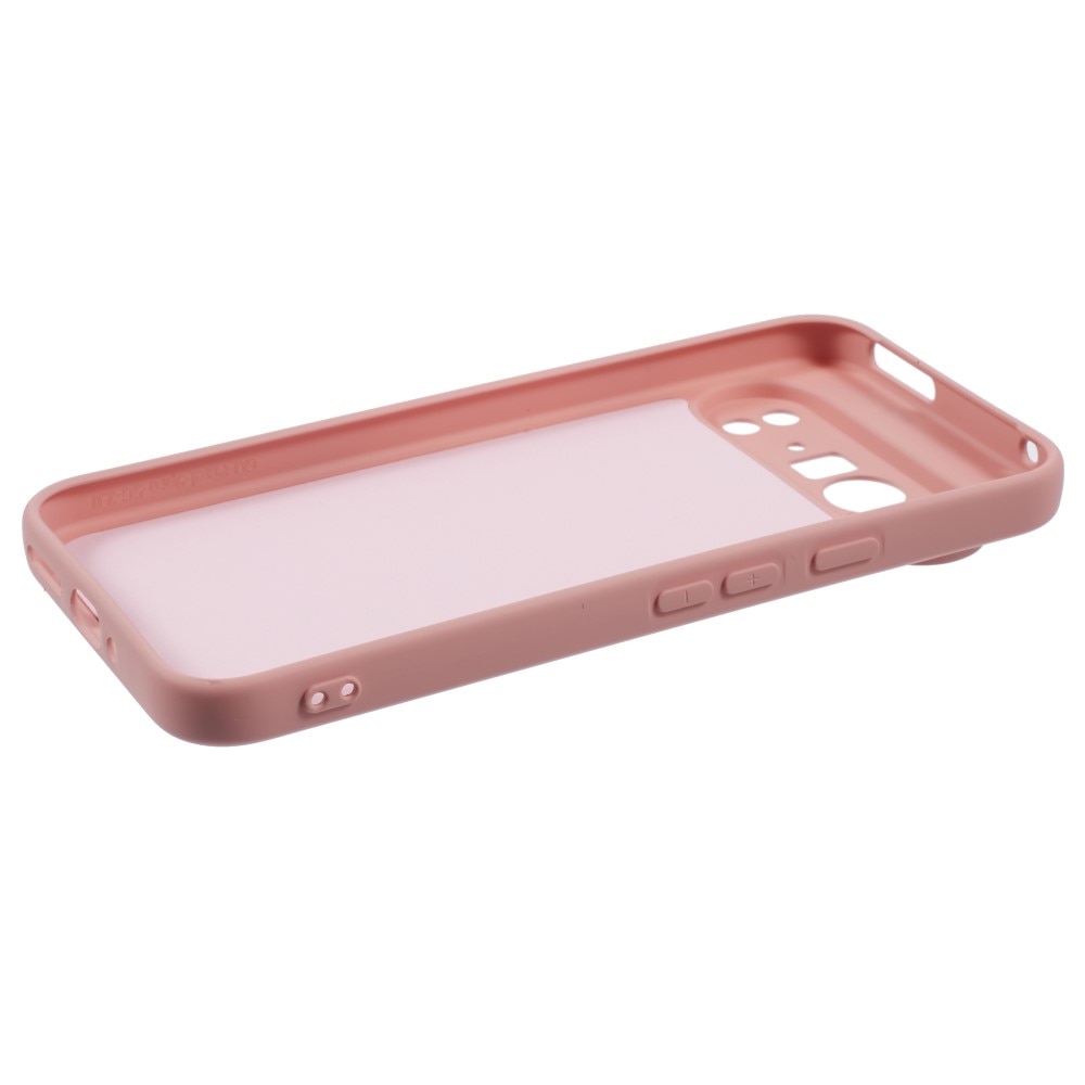 Funda TPU resistente a los golpes Google Pixel 9 Pro Rosa