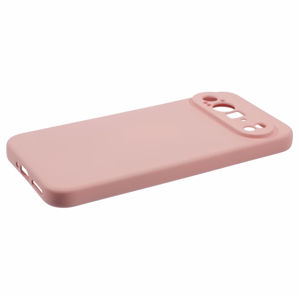 Funda TPU resistente a los golpes Google Pixel 9 Pro Rosa