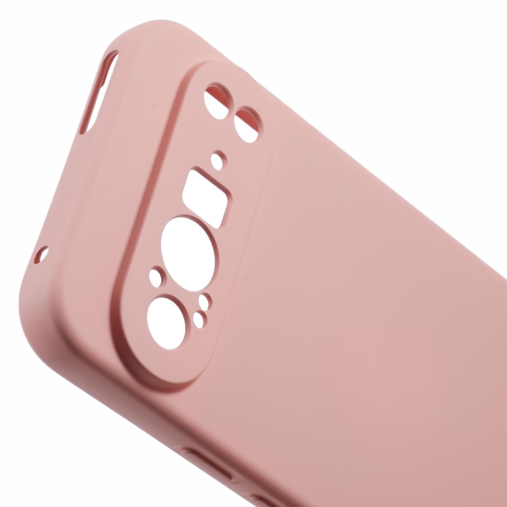 Funda TPU resistente a los golpes Google Pixel 9 Pro Rosa