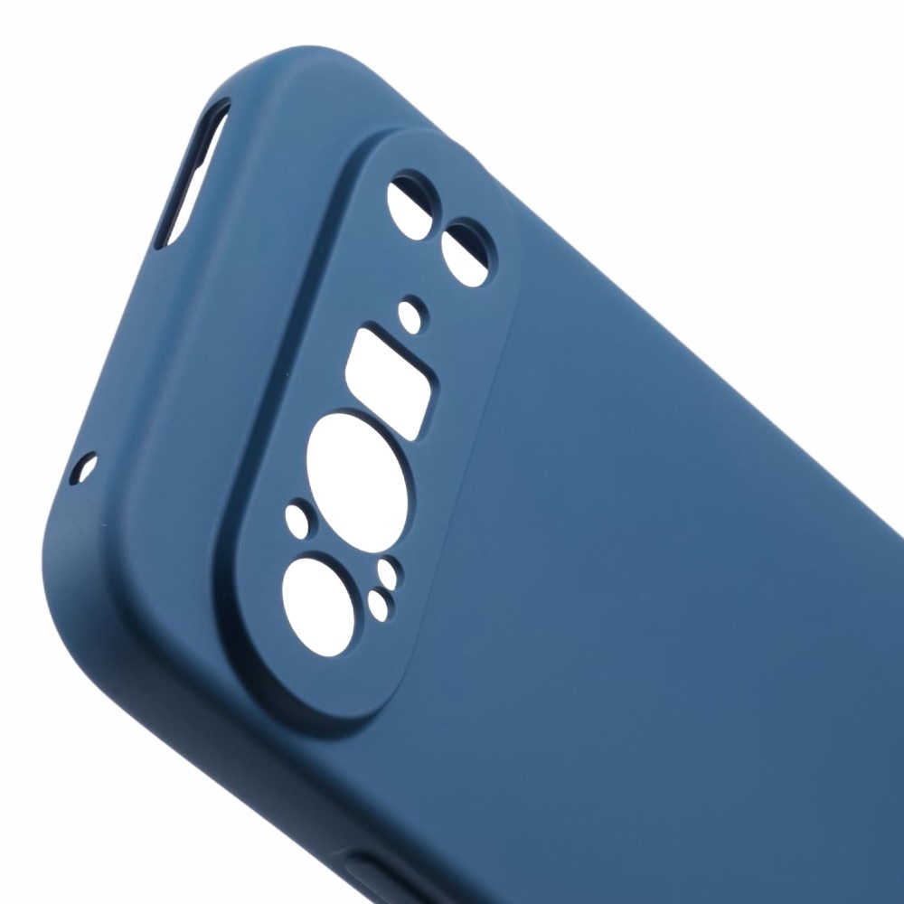 Funda TPU resistente a los golpes Google Pixel 9 Pro Azul