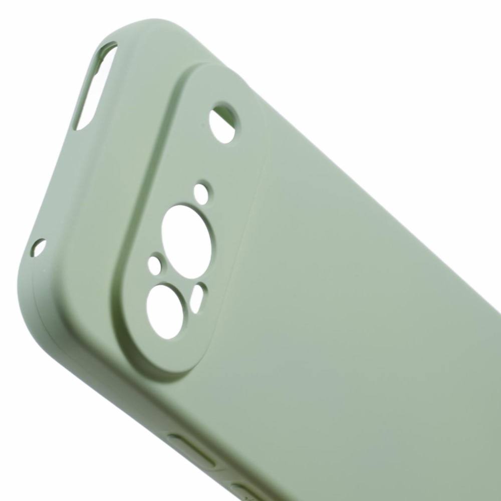 Funda TPU resistente a los golpes Google Pixel 9 Verde