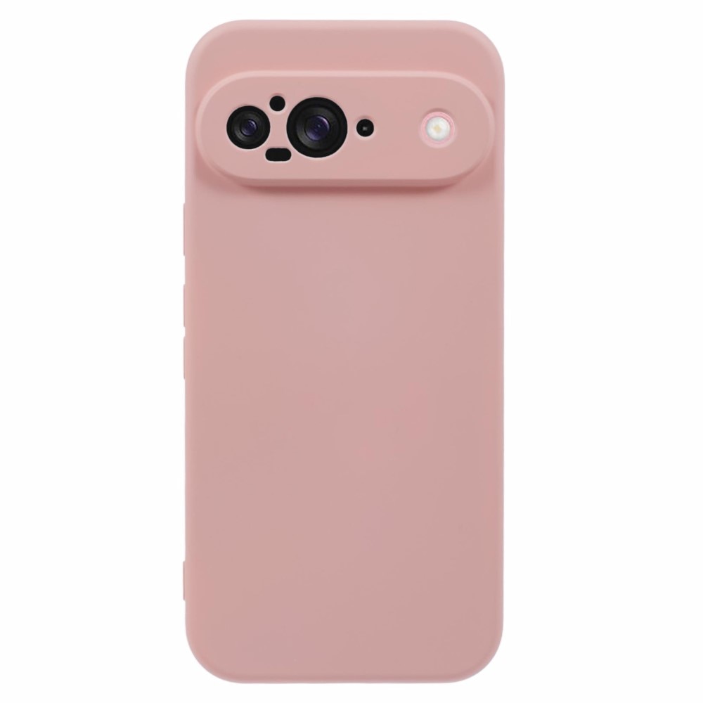 Funda TPU resistente a los golpes Google Pixel 9 Rosa