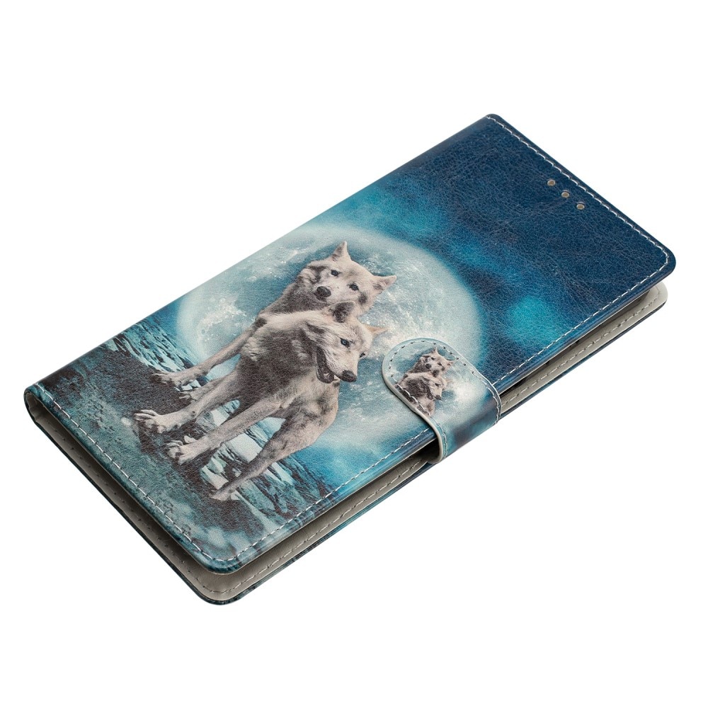 Funda cartera Google Pixel 9 Pro lobos