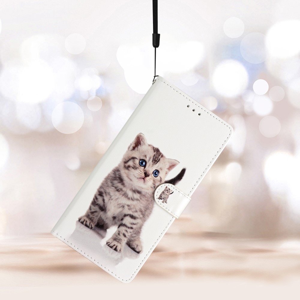 Funda cartera Google Pixel 9 Pro gatito