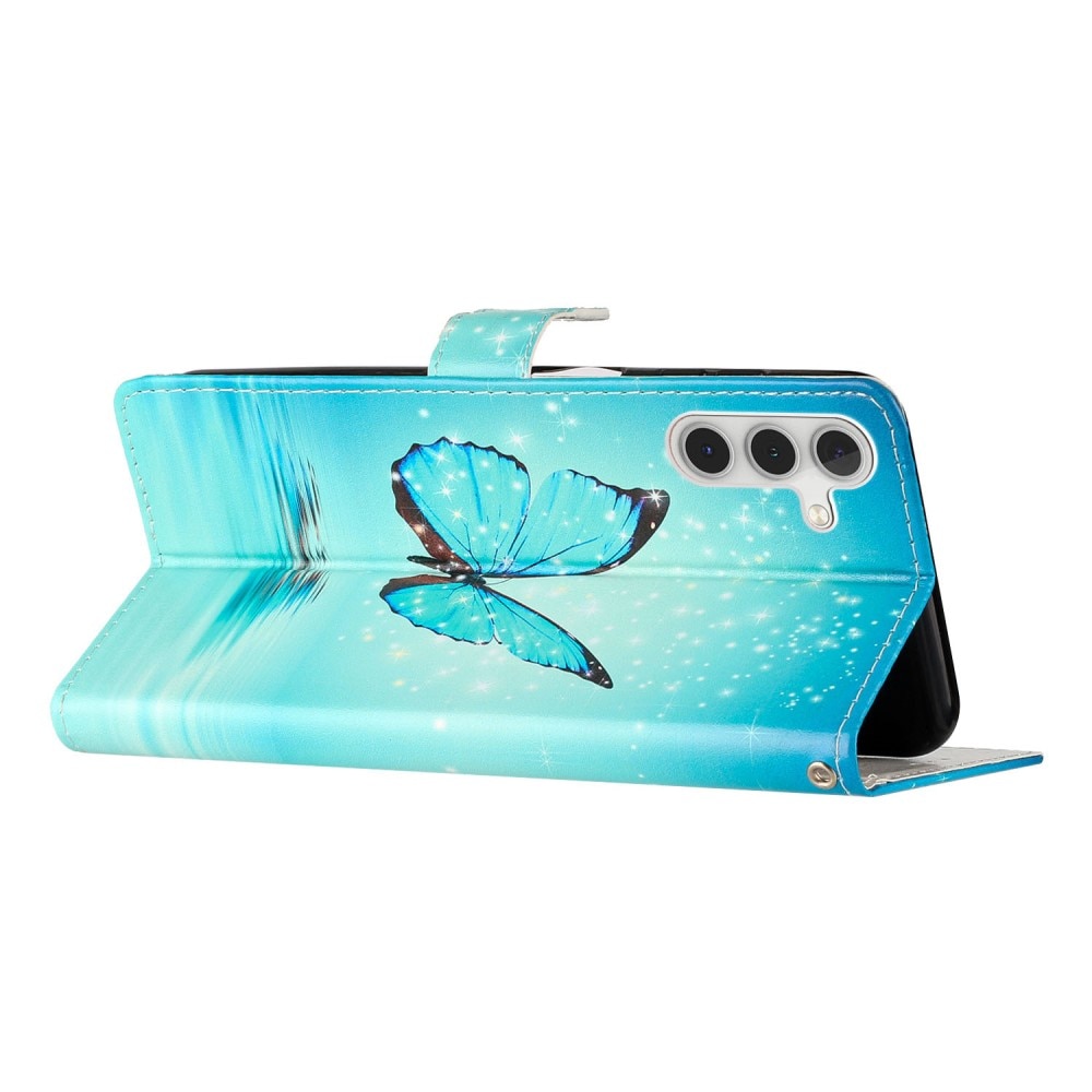 Funda cartera Samsung Galaxy A16 mariposas azules