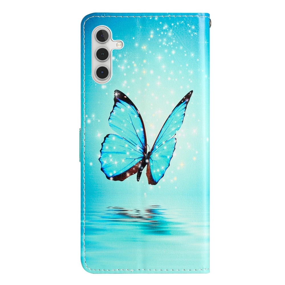 Funda cartera Samsung Galaxy A16 mariposas azules