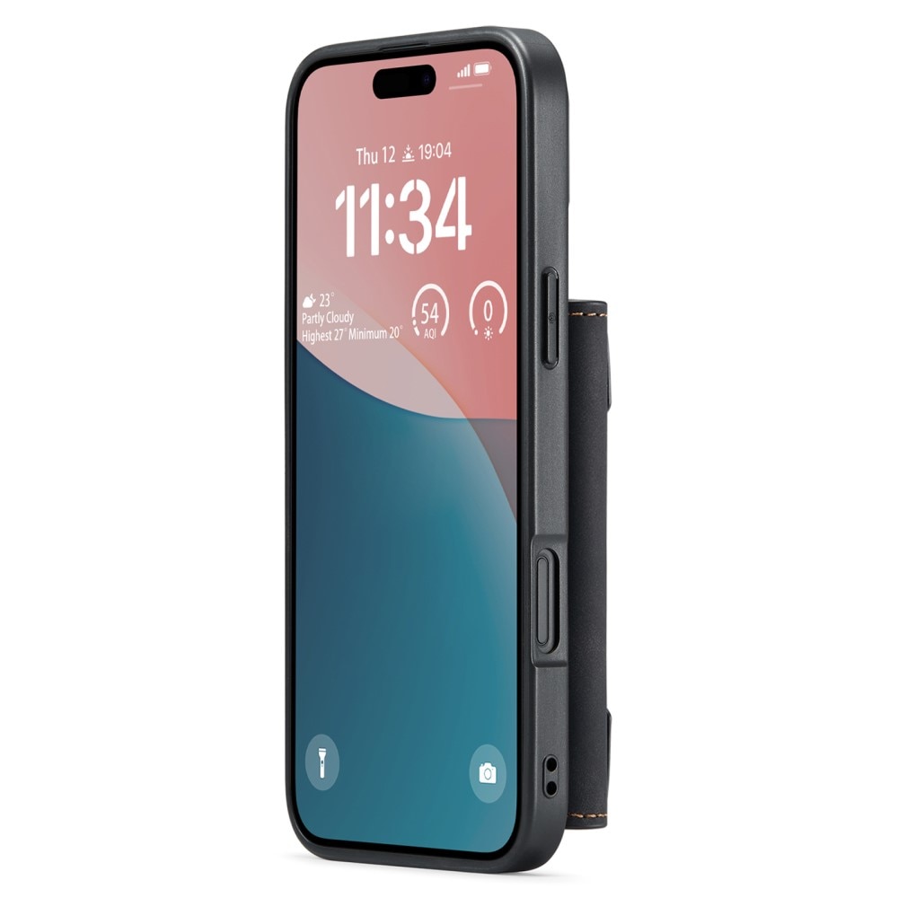 Funda Magnetic Card Slot iPhone 16 Black