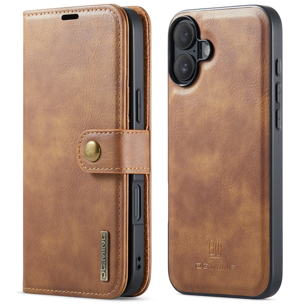 Cartera Magnet Wallet iPhone 16 Plus Cognac