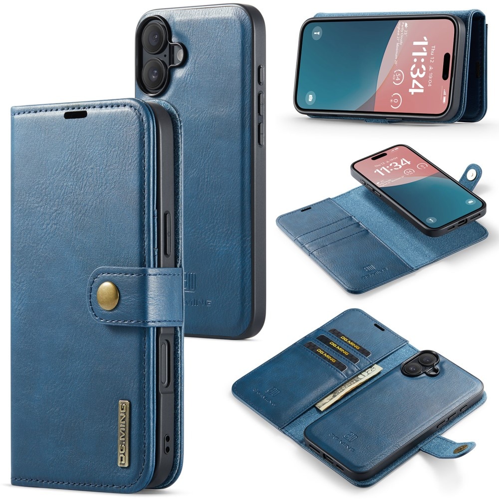 Cartera Magnet Wallet iPhone 16 Plus Blue