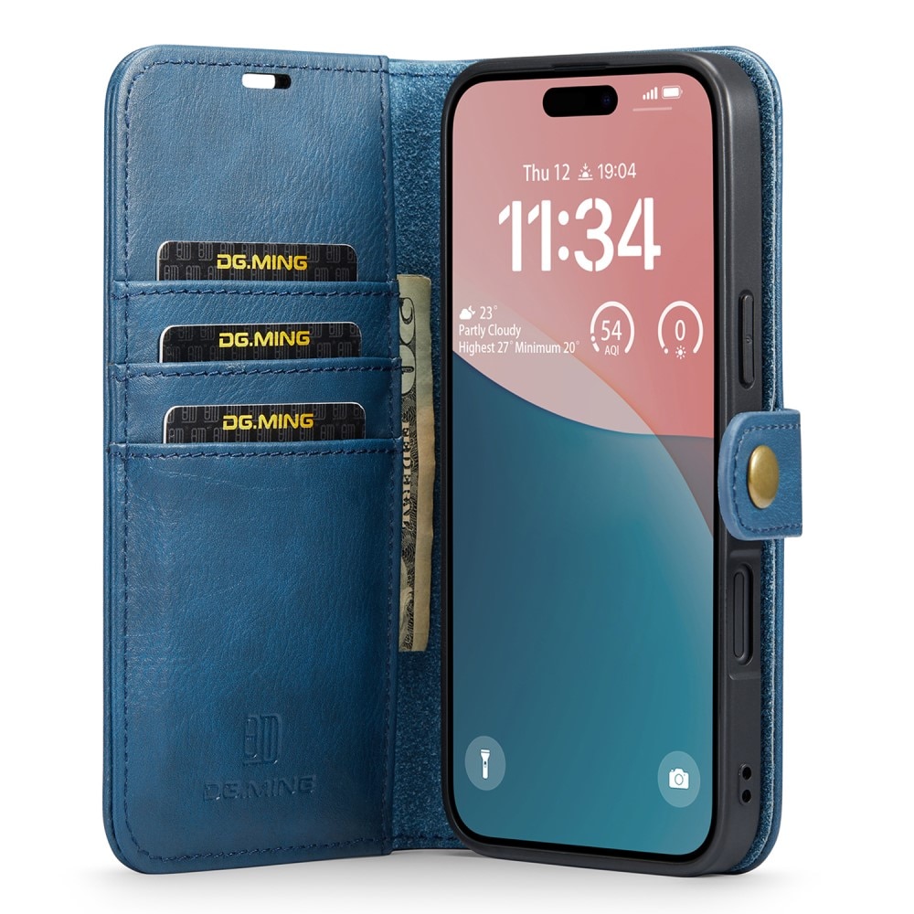 Cartera Magnet Wallet iPhone 16 Plus Blue