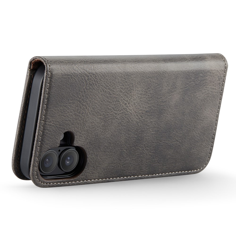 Cartera Magnet Wallet iPhone 16 Brown